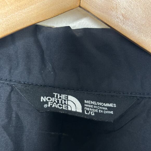 THE NORTH FACE Limited Edition Coaches Shirt Jacket Nylon Black Red Sz L {Y41} - Picture 5 of 7